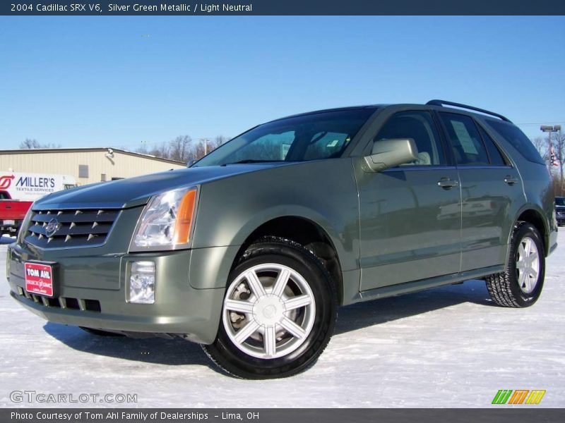 Silver Green Metallic / Light Neutral 2004 Cadillac SRX V6