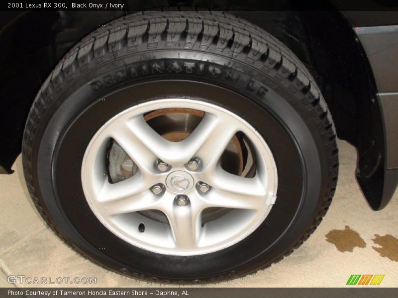Black Onyx / Ivory 2001 Lexus RX 300