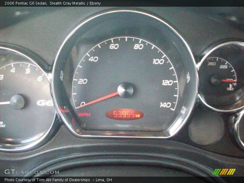 Stealth Gray Metallic / Ebony 2006 Pontiac G6 Sedan