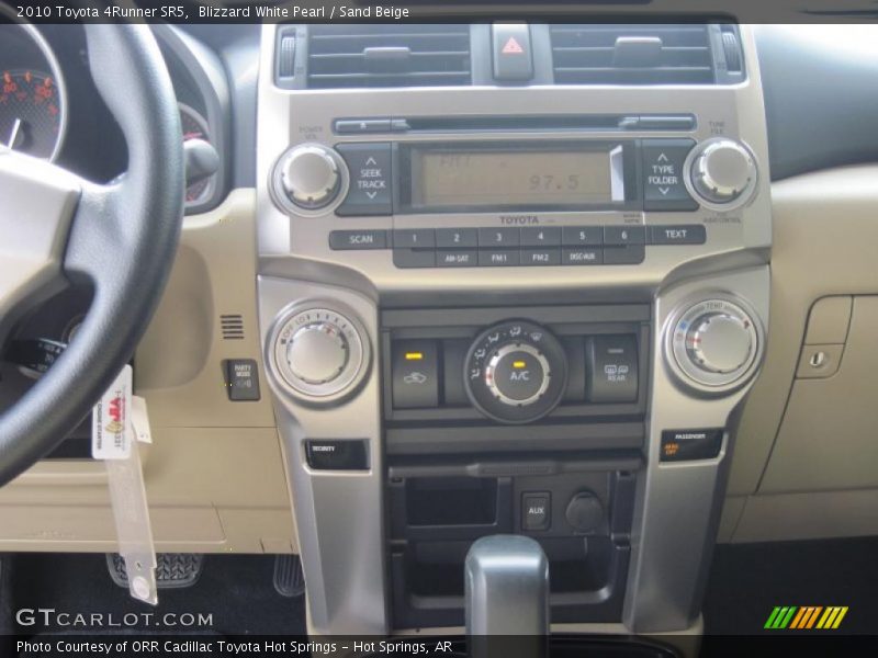 Blizzard White Pearl / Sand Beige 2010 Toyota 4Runner SR5