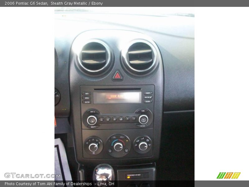 Stealth Gray Metallic / Ebony 2006 Pontiac G6 Sedan