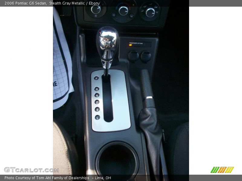 Stealth Gray Metallic / Ebony 2006 Pontiac G6 Sedan