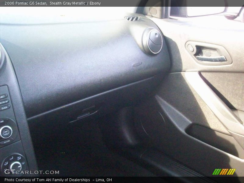 Stealth Gray Metallic / Ebony 2006 Pontiac G6 Sedan