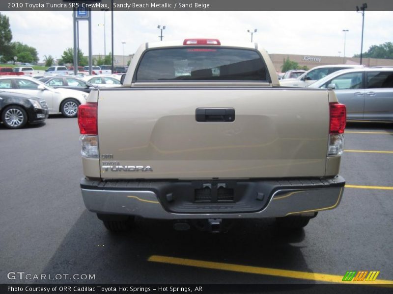 Sandy Beach Metallic / Sand Beige 2010 Toyota Tundra SR5 CrewMax