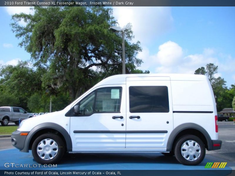 Frozen White / Dark Gray 2010 Ford Transit Connect XL Passenger Wagon