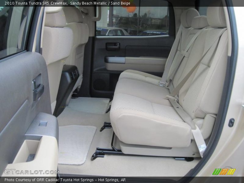 Sandy Beach Metallic / Sand Beige 2010 Toyota Tundra SR5 CrewMax