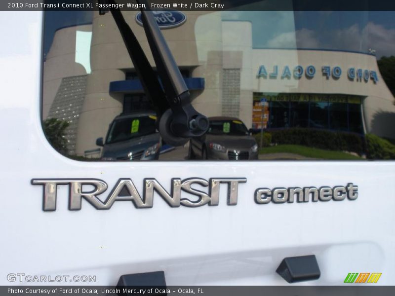 Frozen White / Dark Gray 2010 Ford Transit Connect XL Passenger Wagon