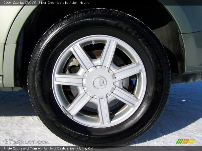 Silver Green Metallic / Light Neutral 2004 Cadillac SRX V6