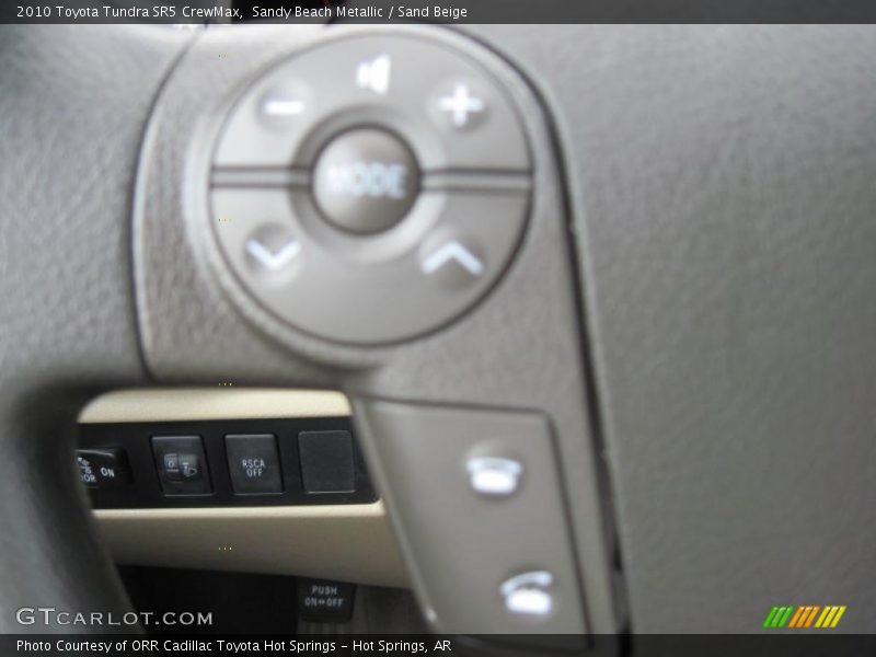 Sandy Beach Metallic / Sand Beige 2010 Toyota Tundra SR5 CrewMax
