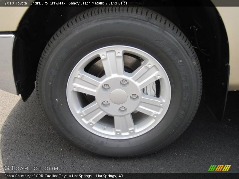 Sandy Beach Metallic / Sand Beige 2010 Toyota Tundra SR5 CrewMax