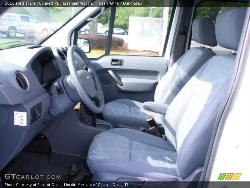 Frozen White / Dark Gray 2010 Ford Transit Connect XL Passenger Wagon
