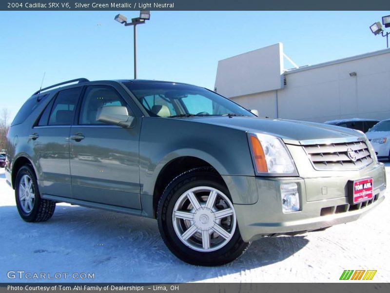 Silver Green Metallic / Light Neutral 2004 Cadillac SRX V6