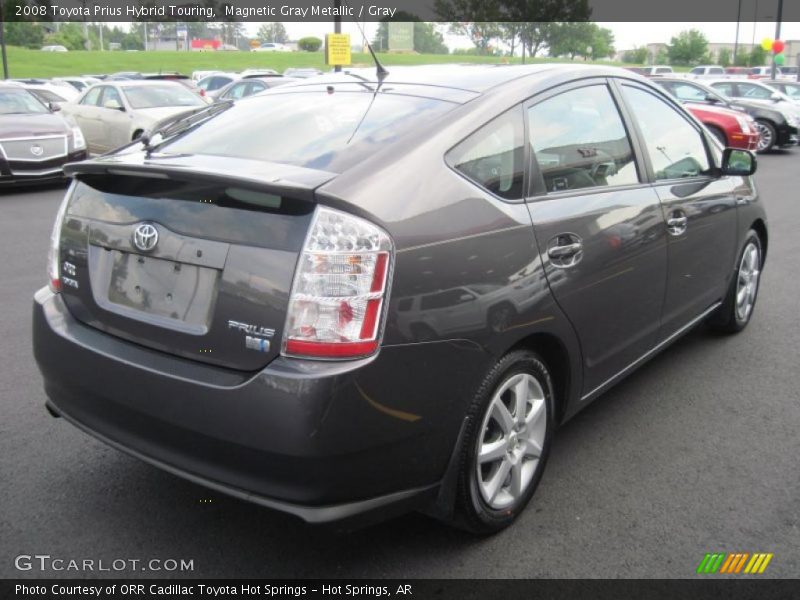 Magnetic Gray Metallic / Gray 2008 Toyota Prius Hybrid Touring
