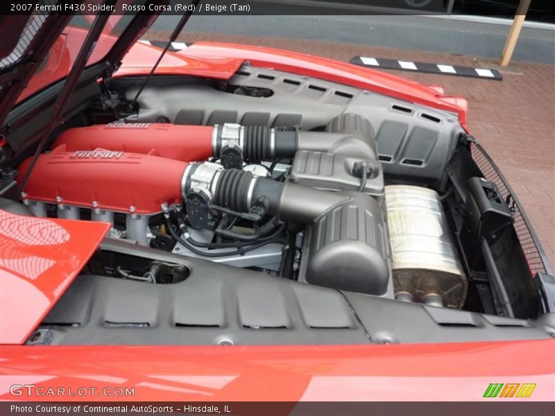 Rosso Corsa (Red) / Beige (Tan) 2007 Ferrari F430 Spider