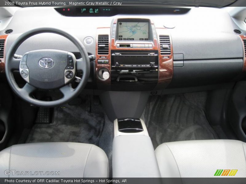 Magnetic Gray Metallic / Gray 2008 Toyota Prius Hybrid Touring