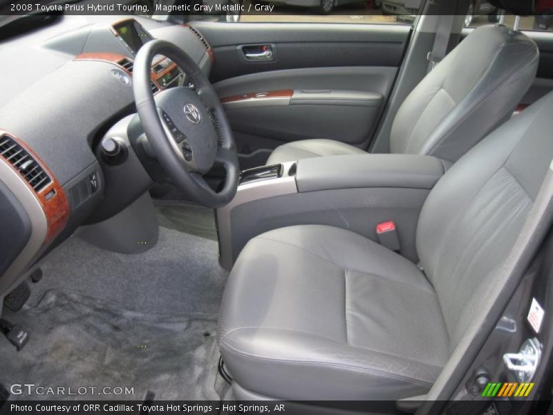 Magnetic Gray Metallic / Gray 2008 Toyota Prius Hybrid Touring