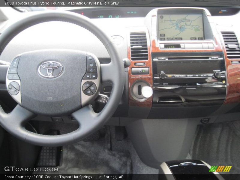 Magnetic Gray Metallic / Gray 2008 Toyota Prius Hybrid Touring