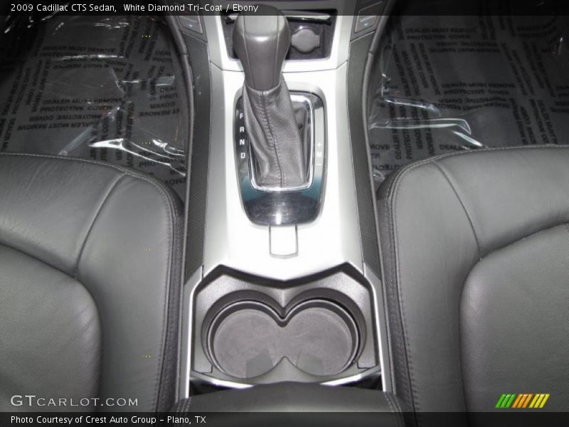 White Diamond Tri-Coat / Ebony 2009 Cadillac CTS Sedan