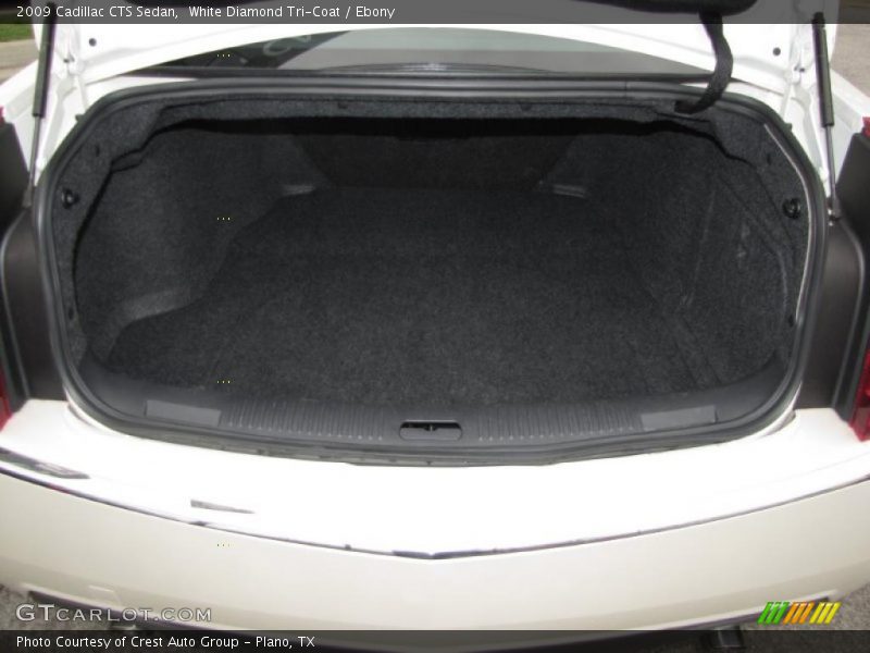 White Diamond Tri-Coat / Ebony 2009 Cadillac CTS Sedan