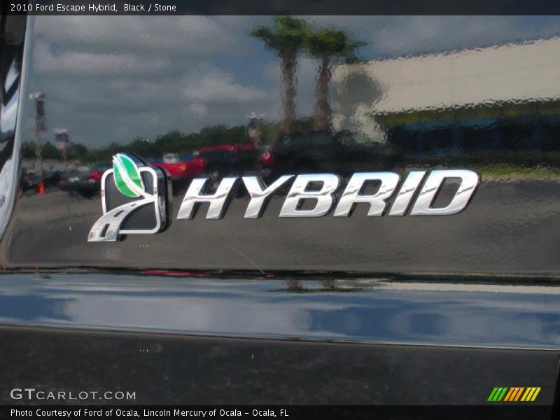 Black / Stone 2010 Ford Escape Hybrid