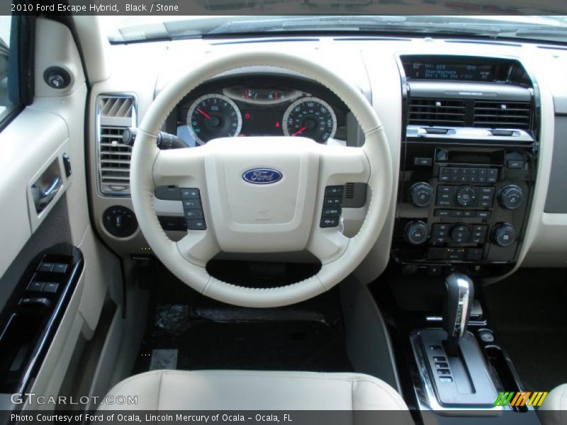 Black / Stone 2010 Ford Escape Hybrid