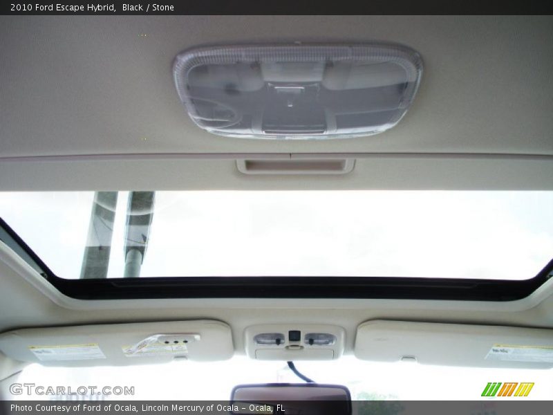 Black / Stone 2010 Ford Escape Hybrid