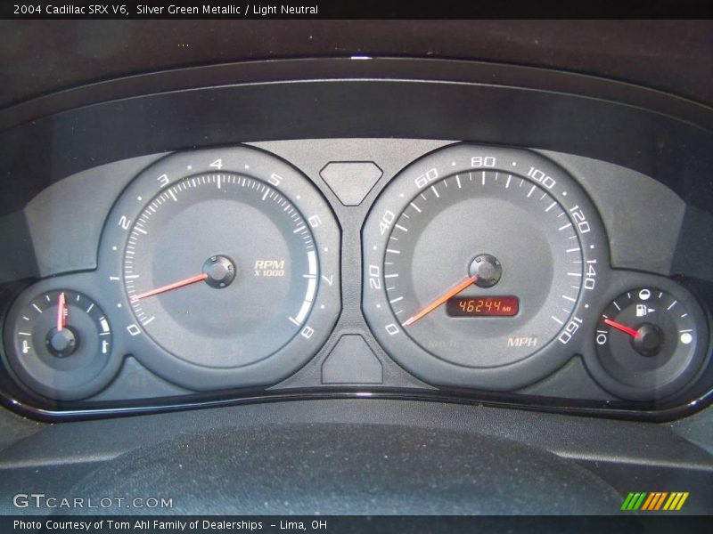 Silver Green Metallic / Light Neutral 2004 Cadillac SRX V6