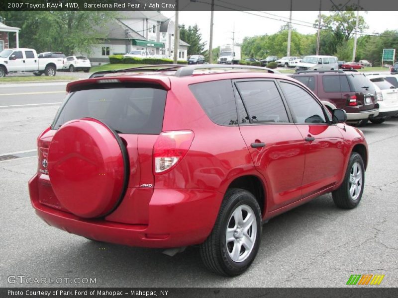 Barcelona Red Pearl / Ash Gray 2007 Toyota RAV4 4WD