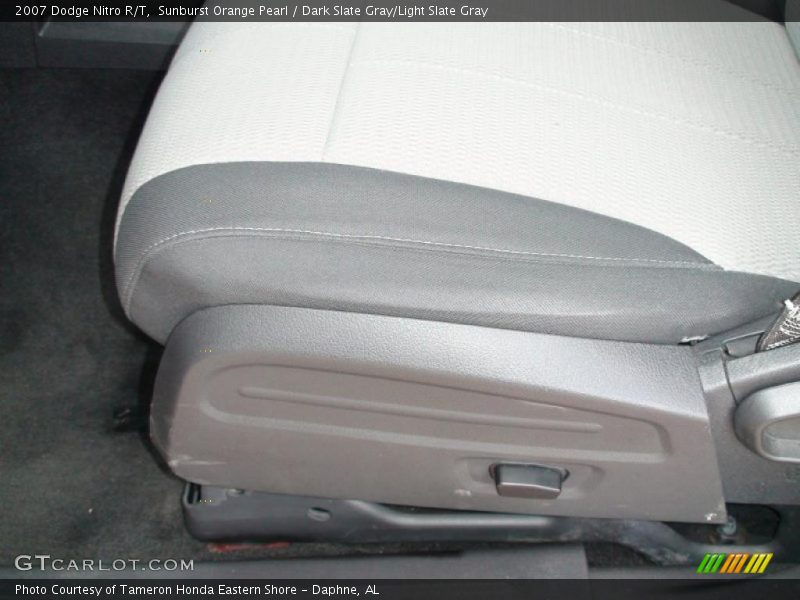 Sunburst Orange Pearl / Dark Slate Gray/Light Slate Gray 2007 Dodge Nitro R/T