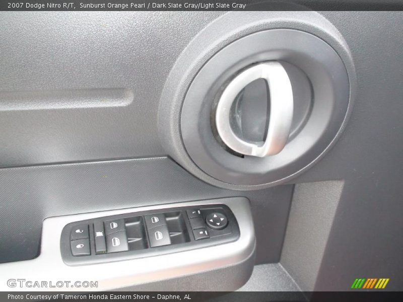 Sunburst Orange Pearl / Dark Slate Gray/Light Slate Gray 2007 Dodge Nitro R/T