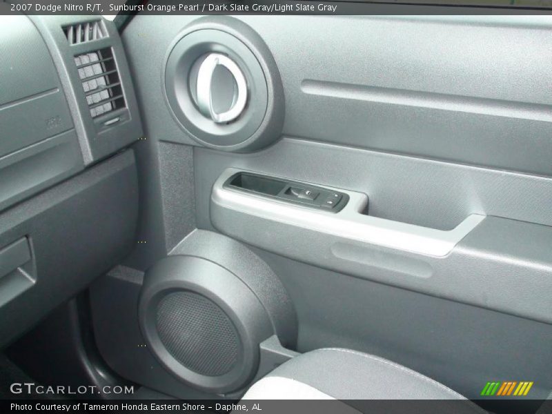 Sunburst Orange Pearl / Dark Slate Gray/Light Slate Gray 2007 Dodge Nitro R/T
