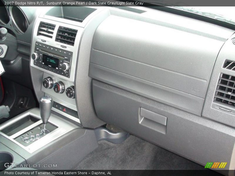 Sunburst Orange Pearl / Dark Slate Gray/Light Slate Gray 2007 Dodge Nitro R/T