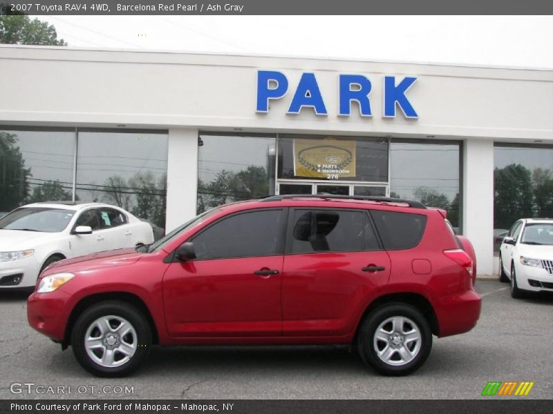 Barcelona Red Pearl / Ash Gray 2007 Toyota RAV4 4WD