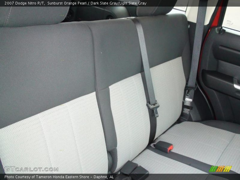 Sunburst Orange Pearl / Dark Slate Gray/Light Slate Gray 2007 Dodge Nitro R/T