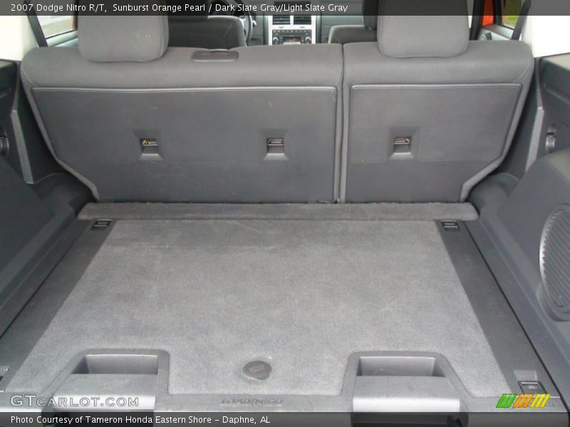 Sunburst Orange Pearl / Dark Slate Gray/Light Slate Gray 2007 Dodge Nitro R/T