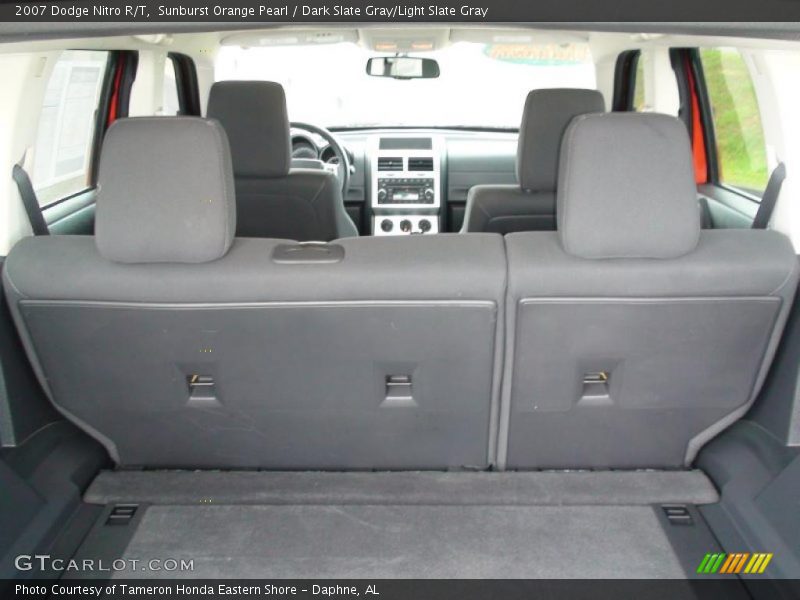 Sunburst Orange Pearl / Dark Slate Gray/Light Slate Gray 2007 Dodge Nitro R/T