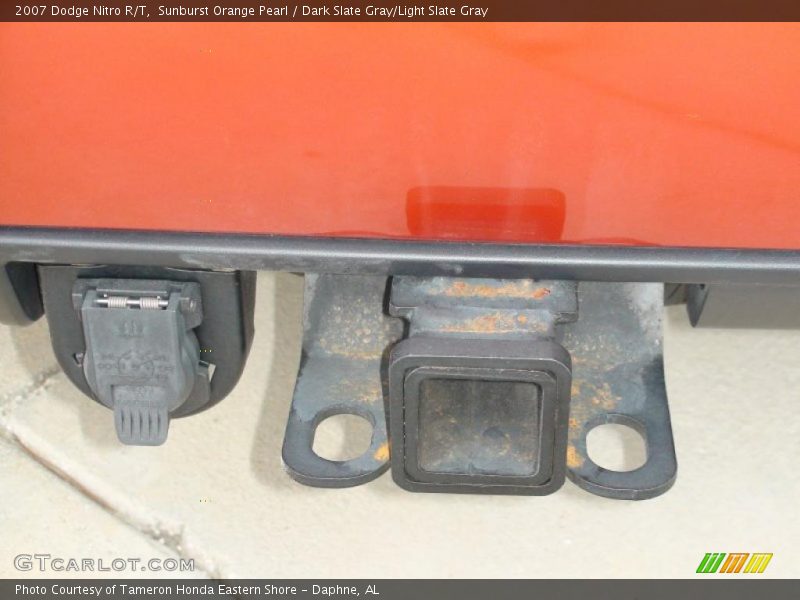 Sunburst Orange Pearl / Dark Slate Gray/Light Slate Gray 2007 Dodge Nitro R/T