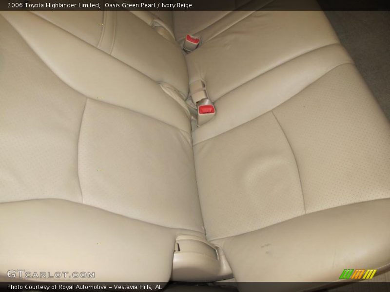 Oasis Green Pearl / Ivory Beige 2006 Toyota Highlander Limited