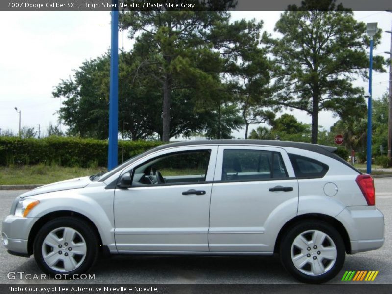 Bright Silver Metallic / Pastel Slate Gray 2007 Dodge Caliber SXT