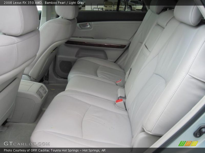 Bamboo Pearl / Light Gray 2008 Lexus RX 350 AWD