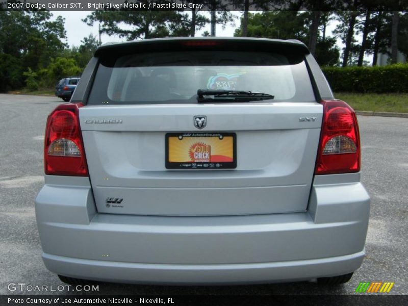 Bright Silver Metallic / Pastel Slate Gray 2007 Dodge Caliber SXT