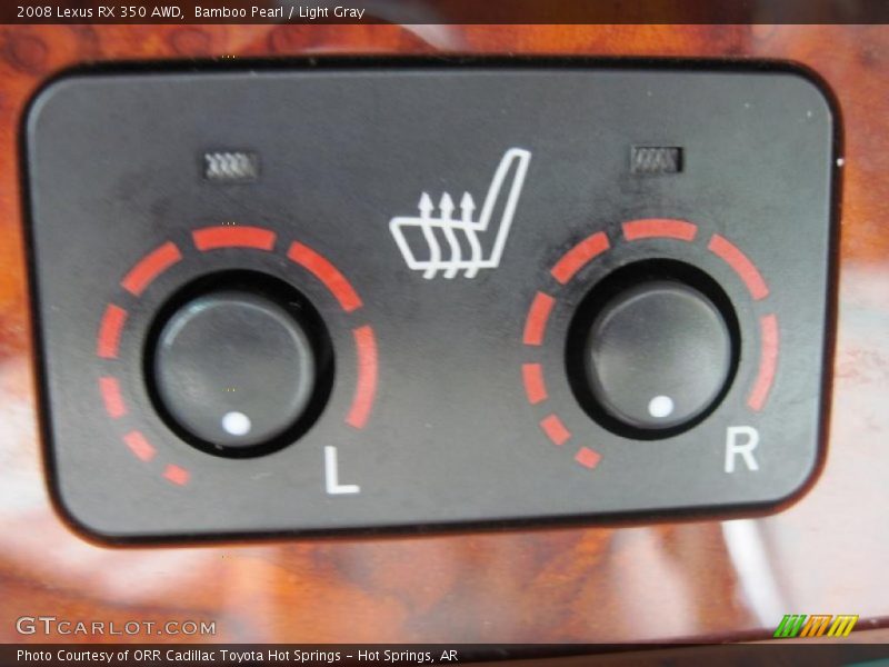 Bamboo Pearl / Light Gray 2008 Lexus RX 350 AWD