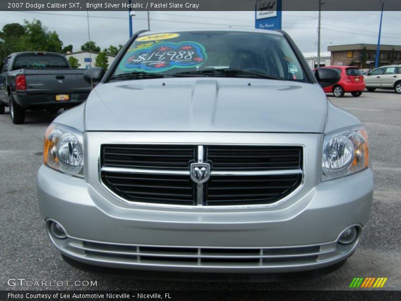 Bright Silver Metallic / Pastel Slate Gray 2007 Dodge Caliber SXT