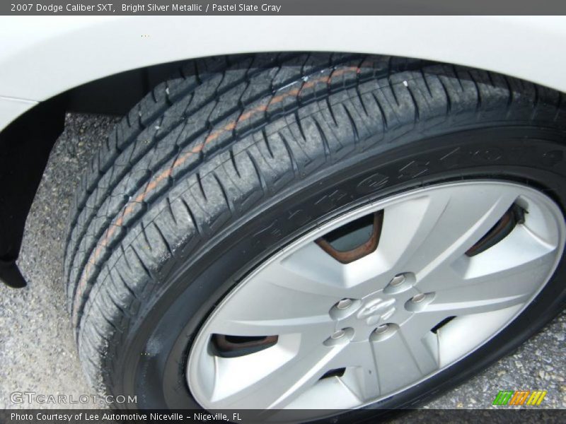 Bright Silver Metallic / Pastel Slate Gray 2007 Dodge Caliber SXT