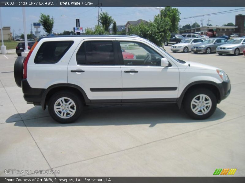 Taffeta White / Gray 2003 Honda CR-V EX 4WD