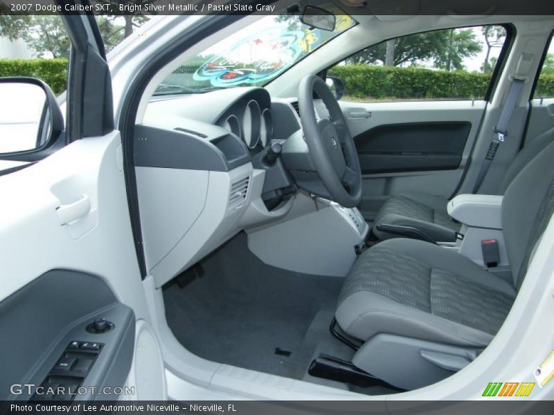 Bright Silver Metallic / Pastel Slate Gray 2007 Dodge Caliber SXT