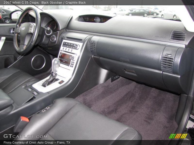 Black Obsidian / Graphite Black 2007 Infiniti G 35 Coupe