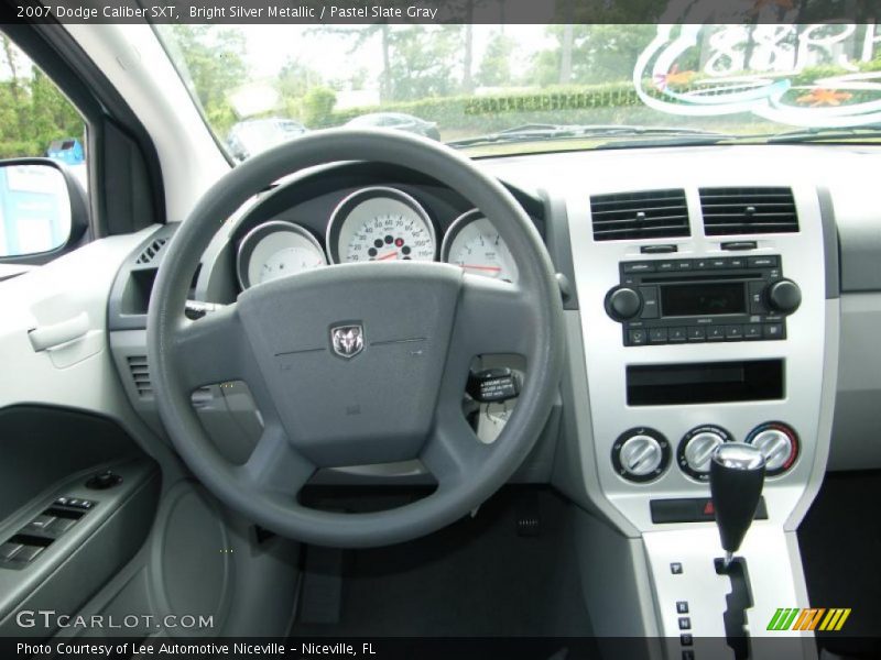Bright Silver Metallic / Pastel Slate Gray 2007 Dodge Caliber SXT