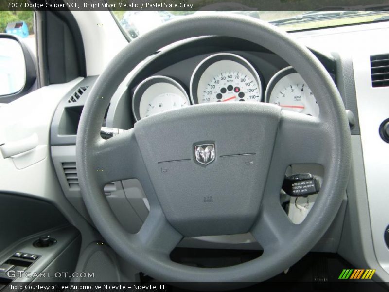 Bright Silver Metallic / Pastel Slate Gray 2007 Dodge Caliber SXT