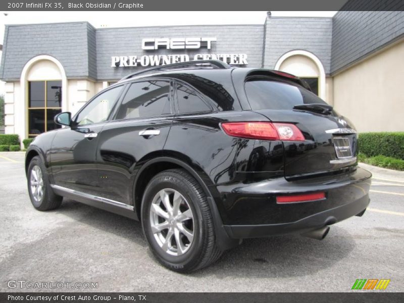 Black Obsidian / Graphite 2007 Infiniti FX 35